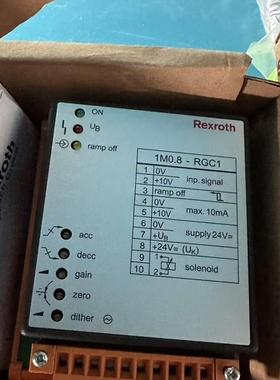 Rexroth力士乐1M0.8-RGC1 模块0811405126全新原厂议价