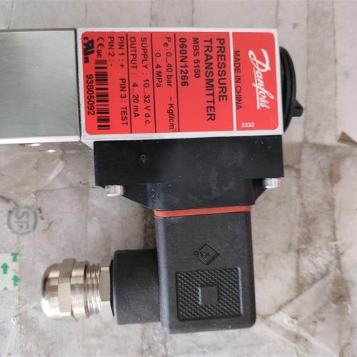 丹佛斯压力传感器MBS5150 0-40bar  060N1266全新原厂件现货议价