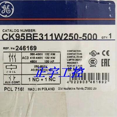 美国通用交直流接触器CK95BE300 CK85BA300 议价