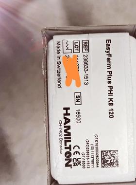 汉密尔顿EasyFerm Plus K8 120电极238633-1513全新原厂议价