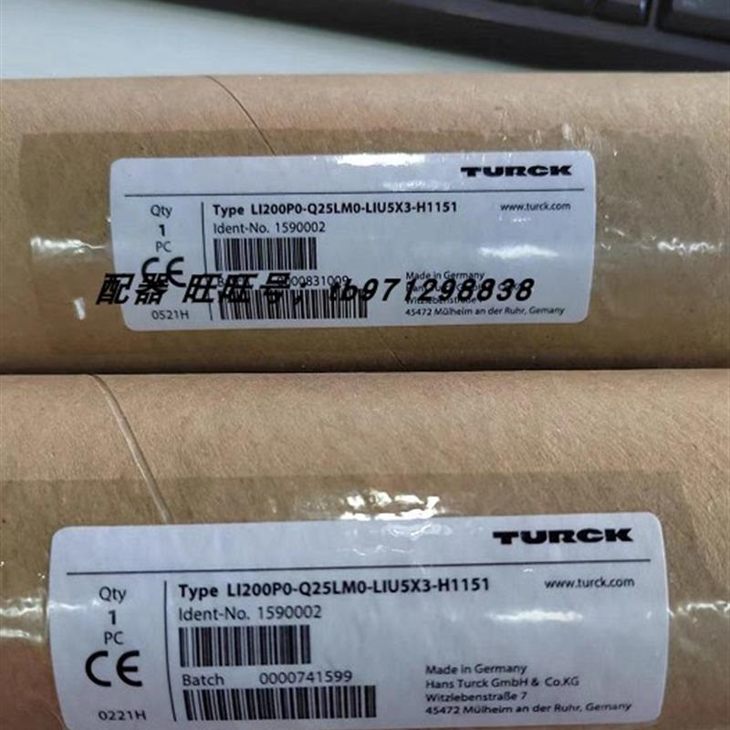 TURCK图尔克磁致伸缩测量传感器LI200P0-Q25LM0-LIU5X3-H1151LI