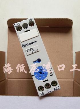 FINDER 安全继电器8711 0240  TYPE87.11