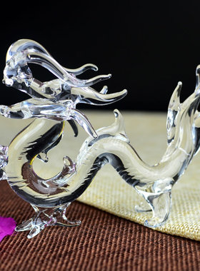 水晶生肖鼠牛虎兔龙蛇马羊猴鸡狗猪家居装饰生日属相礼物老虎摆件