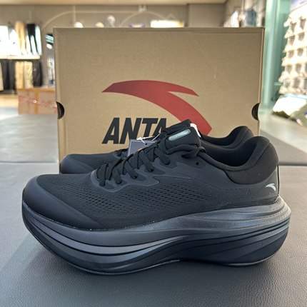 安踏旅步2S PG7厚底缓震回弹跑步鞋男耐磨舒适运动鞋子112535545