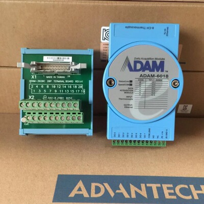 研华亚当8路带DO的热电偶输入模块ADAM-6018-BE容错与过压保护