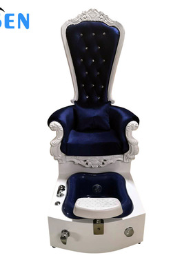 豪华专业批发美容美甲沙龙修脚椅批发供应臀部气囊按摩电动美甲椅