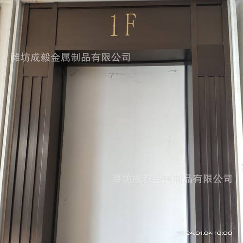 电梯门套工程供应线条框包边金属门框不锈钢电梯包套工厂供应