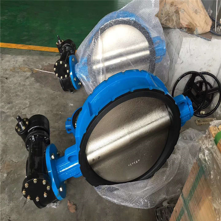 手柄蝶阀 D71X-10P 不锈钢对夹式软密封蝶阀 中线对夹蝶阀