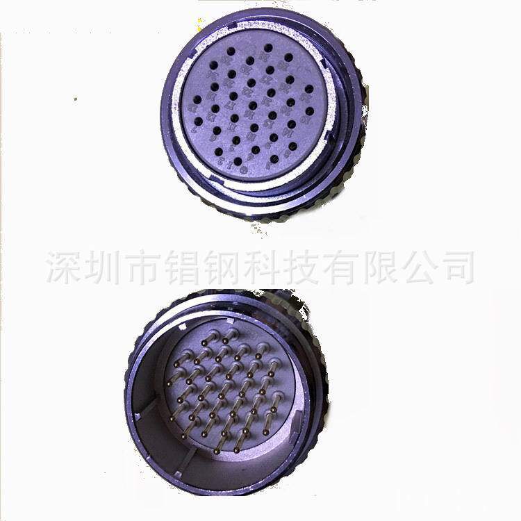 31芯品质航空插头  10A  面板安装和对接型 CPT08E-20-39S(025)