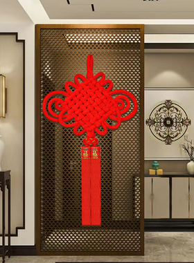 中国结挂饰d乔迁之喜玄关装饰画2023年新款客厅高档入户门新居挂