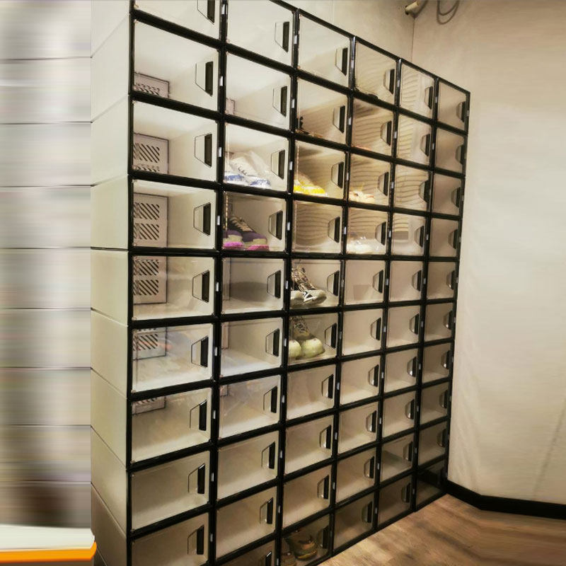 简易折叠鞋盒g收纳盒透明塑料家用门口多层非鞋子鞋柜收纳神器鞋