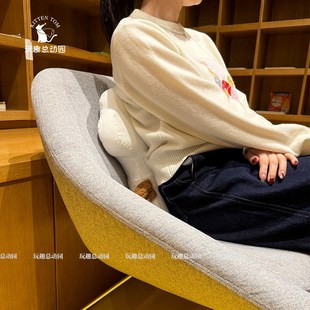 饰礼 贝拉厨师系列抱枕毛绒玩具小狗公仔沙发J靠枕床头靠垫客厅装