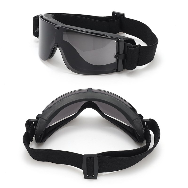 X800战d术风镜军迷CS射击眼镜防雾防爆防风镜户外摩托车骑行护目