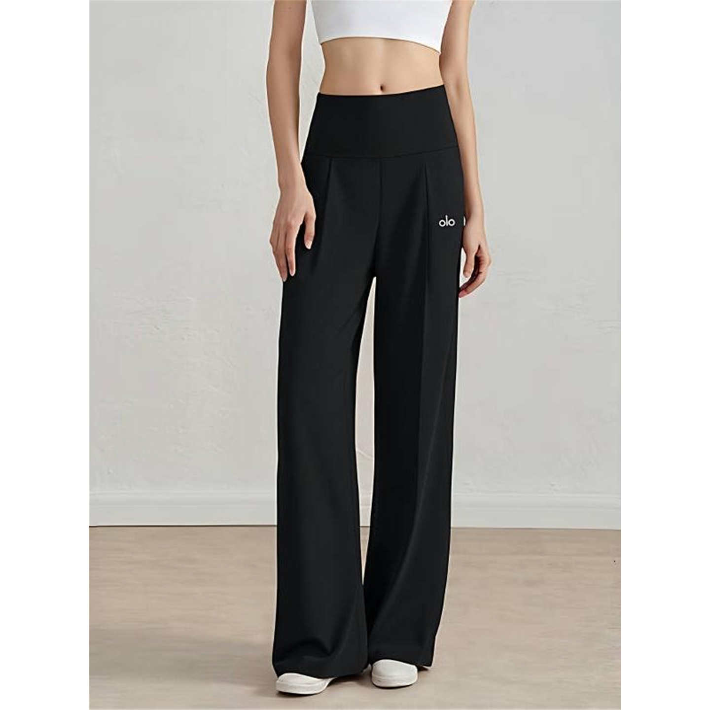 美国NOMALO垂感长裤裤女春秋休闲宽松健身瑜伽美国款高腰直筒阔腿