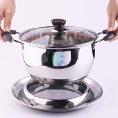 不锈钢锅架圆形放锅架隔热防烫锅垫厨房多功能收纳架铁架砂锅架子