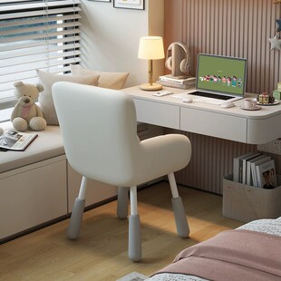 精选椅子女生卧室电脑椅家用书桌学习写字椅宿舍舒适久坐小型靠背