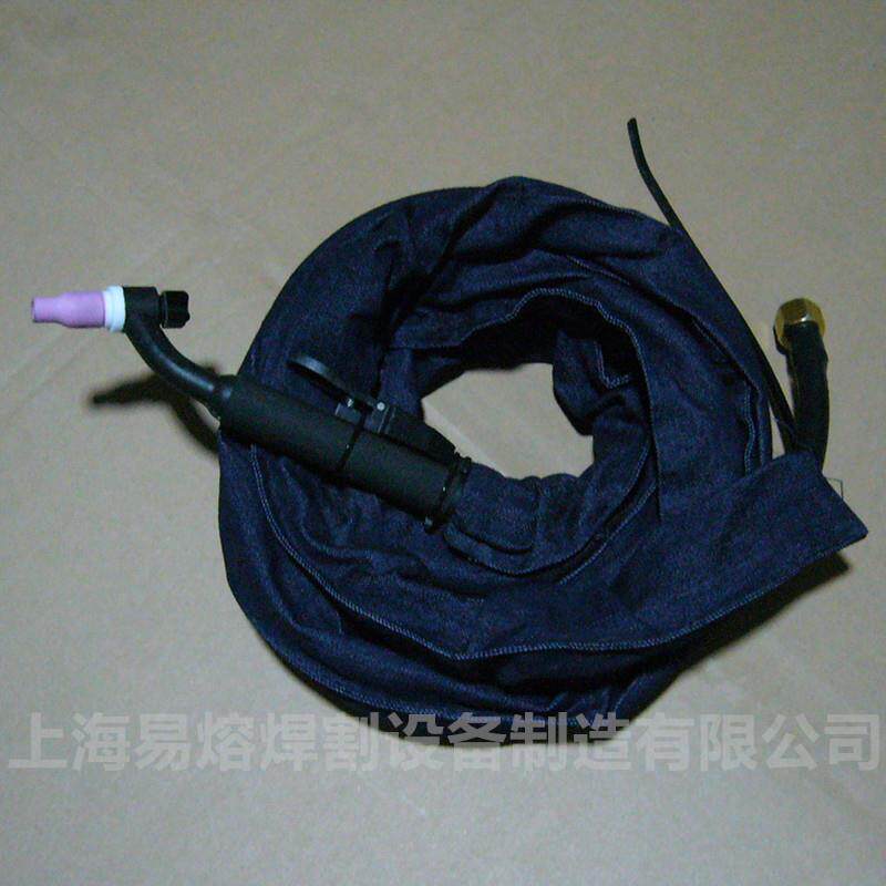 WP-9F万向柔性耐温硅橡胶气冷式冷焊机氩弧焊枪小型氩弧焊枪