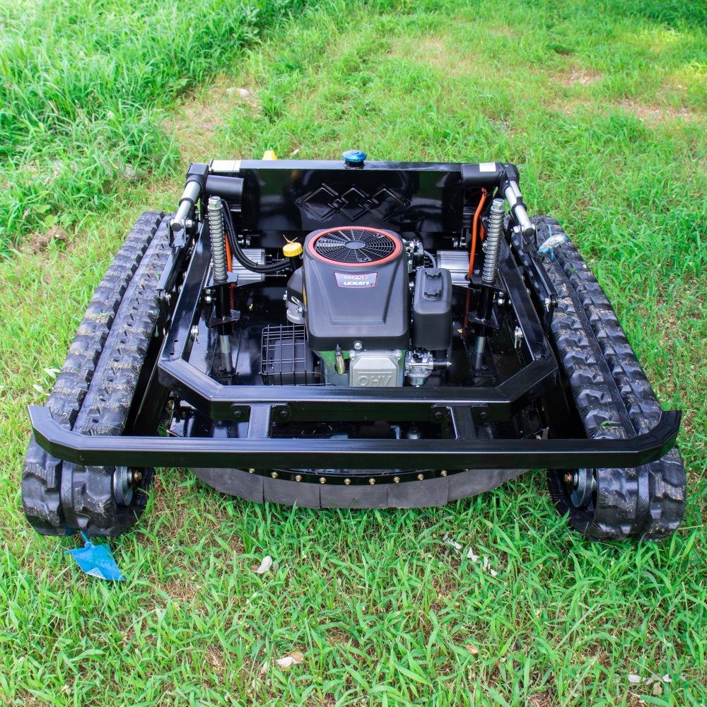 黑武士遥控割草机大马力开荒汽油碎草机果园草坪边坡打草机