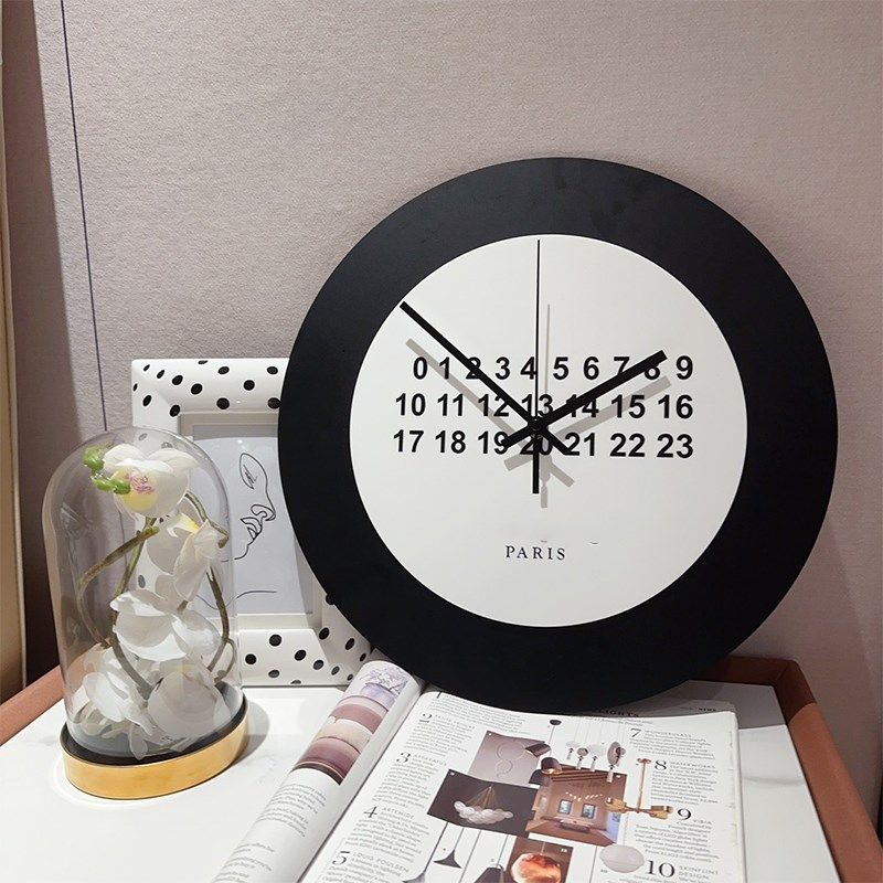 法国Mar时间表达者挂钟设计感座钟软装搭配书房客厅卧室轻奢简约,家居饰品,挂钟,淘宝优惠券,粉丝福利购,淘宝优惠卷