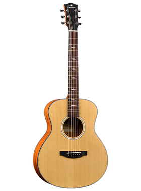 卡马面单FS36民谣吉他kepma指弹弹唱单板36寸电箱旅行初学木吉它