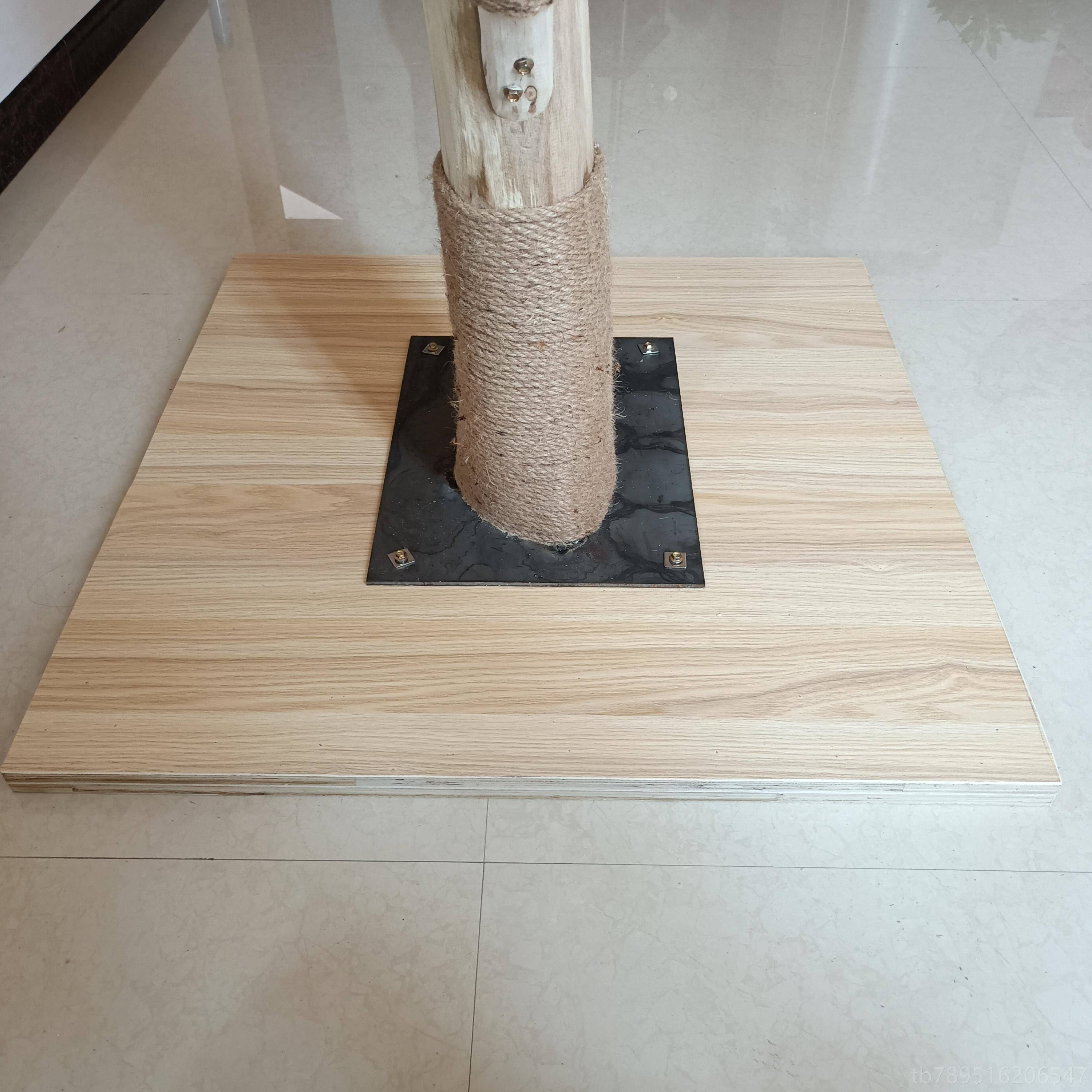 高档猫爬猫大窝猫树一体耐仿磨 实架木 真枯树干型猫窝网红樱花猫