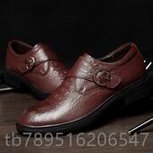 男士 商务英男鞋 皮鞋 46加3大号45真皮8休闲正装 伦 大47特码 高档48码