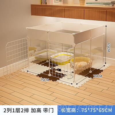 高档猫咪笼子家用室狗猫舍简层易特专大号双猫笼用猫柜子全内景猫