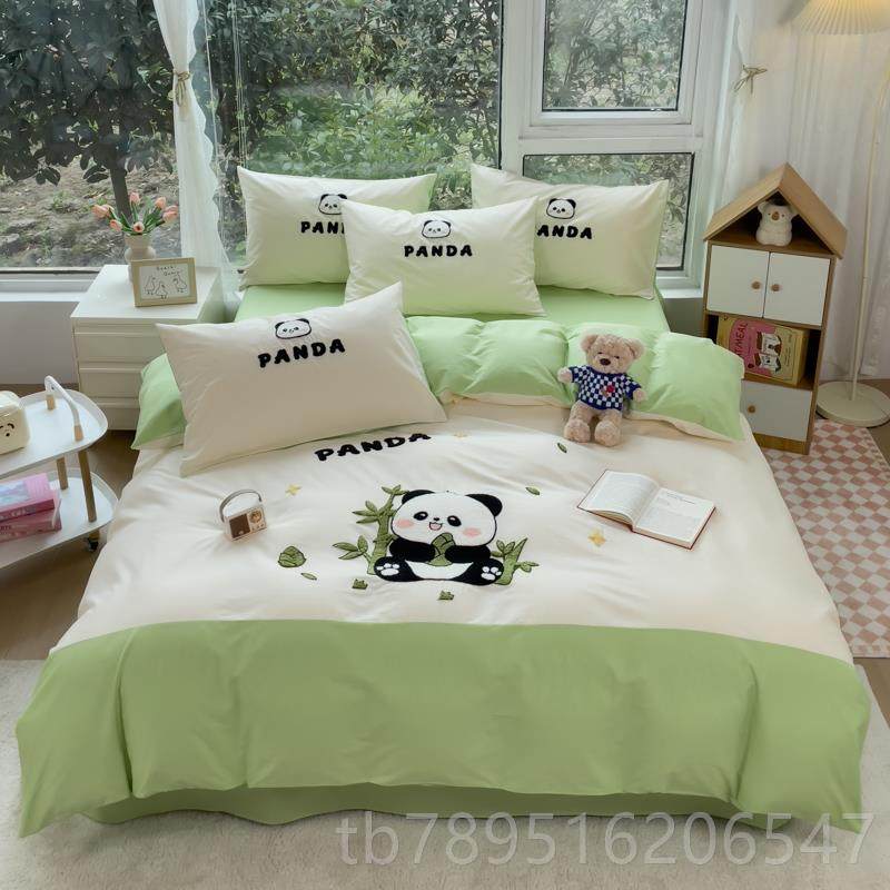 高档童床品四件套女孩纯棉粉色童公主风卡女被套床单通床笠儿定制,床上用品,床品套件/四件套/多件套,淘宝优惠券,粉丝福利购,淘宝优惠卷