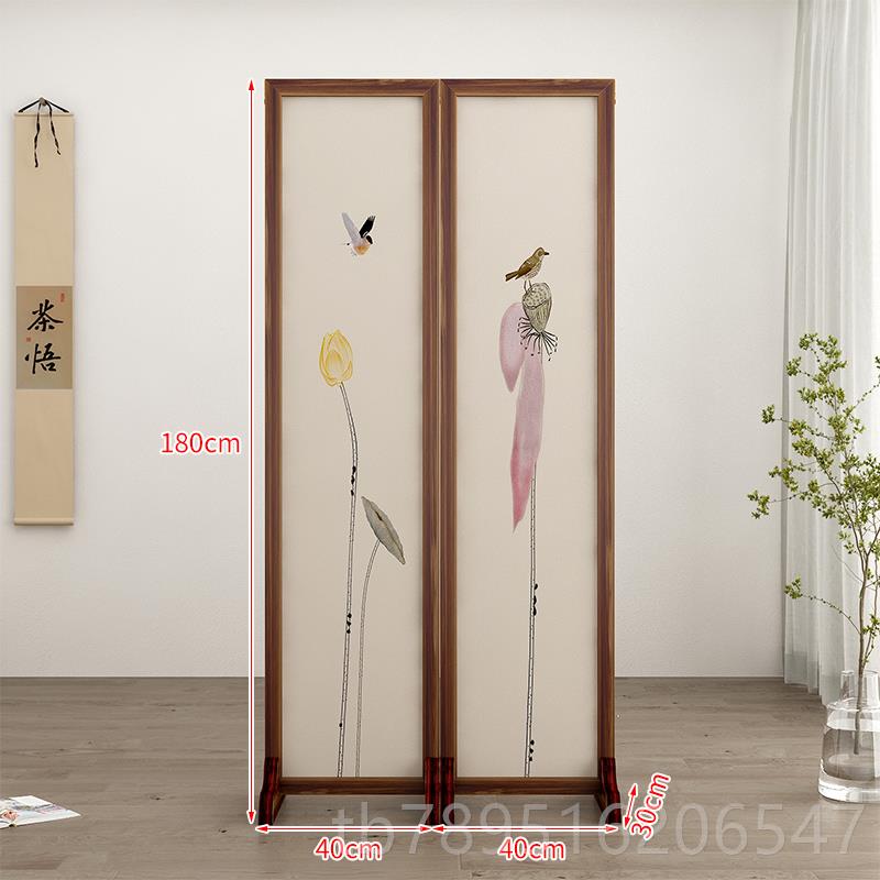 高档屏风隔进门客厅遮挡围床屏风隔中断围挡办公室国风入户门卫生