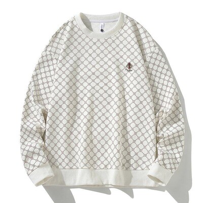 3373-P40 2026春季新款休闲圆领卫衣男时尚长袖打底衫 数据款货足