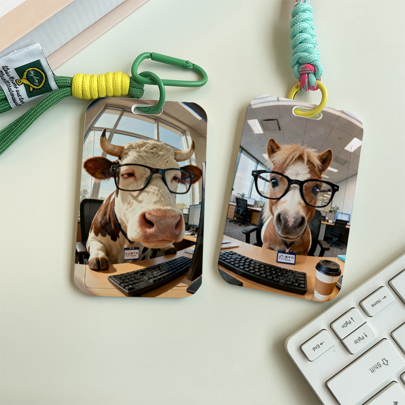 打工人真牛马创意搞笑卡套门禁饭