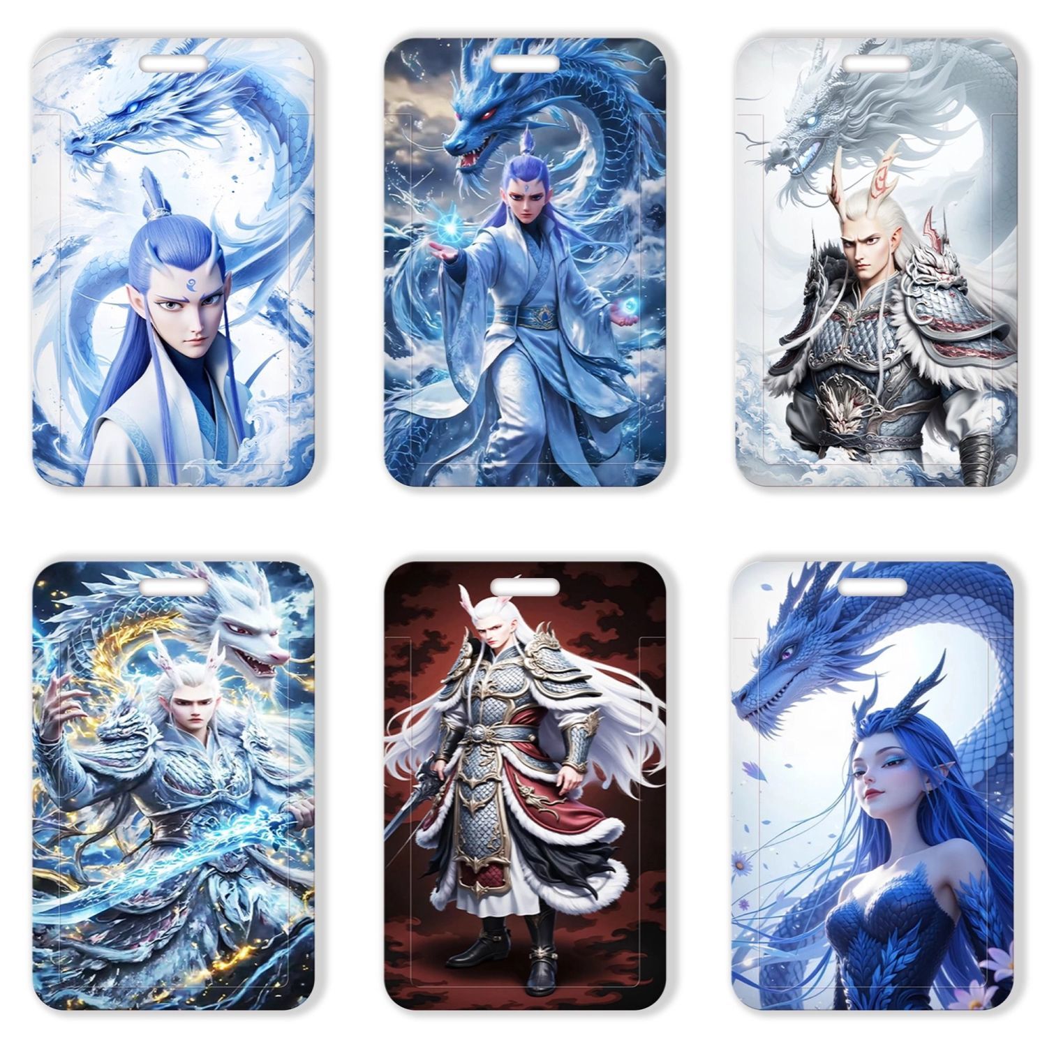 哪吒之魔童闹海学生滑盖卡套周边饭卡公交身份证件保护套校园卡水卡带挂绳钥匙扣保护套厂牌套校牌定制