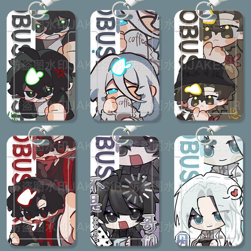 我不是戏神陈伶白也学生滑盖卡套饭卡公交卡身份证件保护套门定制