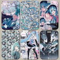 二次元初音未來(lái)卡套校園學(xué)生飯卡公交工身份證件作廠牌保護(hù)套定制