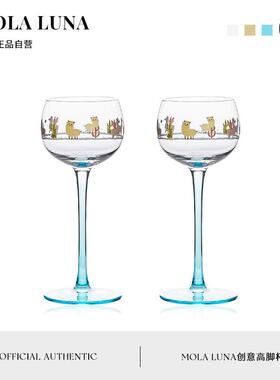 MOLALUNA.Ursa.酒具北欧ins风高脚杯红酒杯家用创意香槟杯 | 尔萨