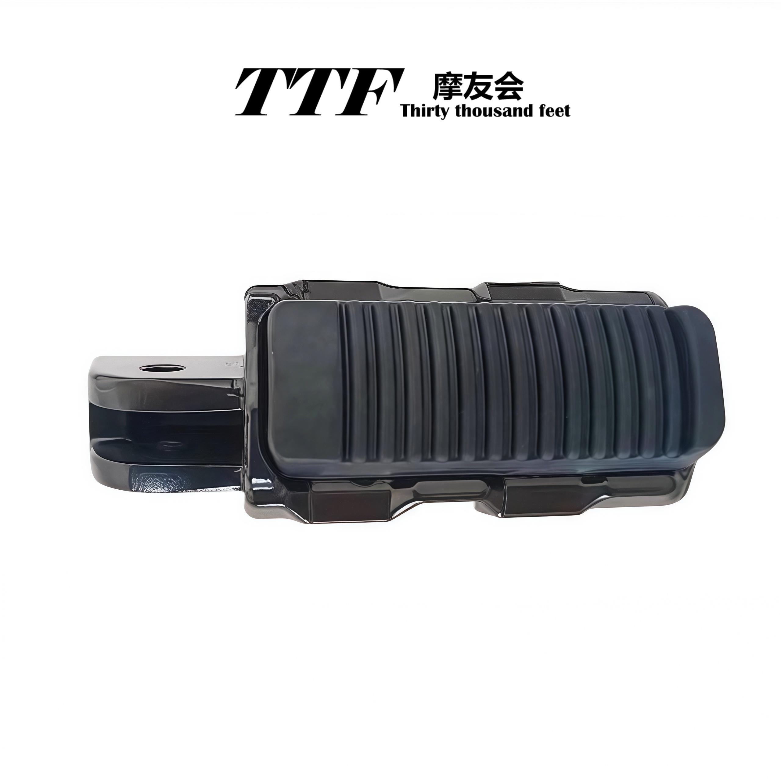 轻骑大韩GV300原厂配件脚踏前后连接杆弹簧胶皮附件搁脚替换TTF