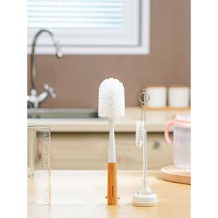 家用杯刷三件套洗杯子工具长柄洗杯刷吸管刷无死角水杯缝隙清洁刷