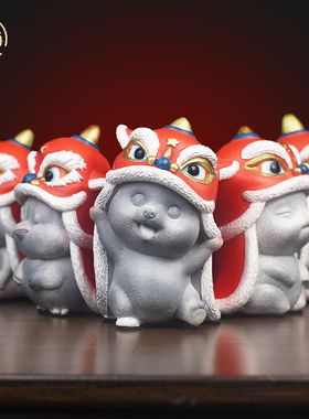 十二生肖摆件全套吉祥物工艺品