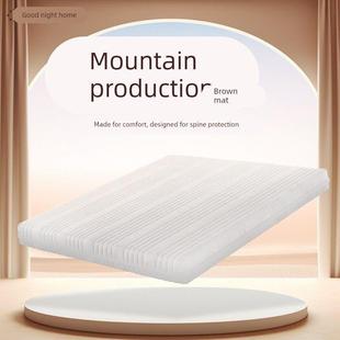 晚安家居床垫山作偏硬护脊床垫十大名牌弹棕护脊弹簧棕榈硬垫家用