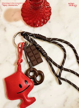 小酒鬼挂件｜Chic Drinker 酒杯包挂钥匙扣时髦酒鬼