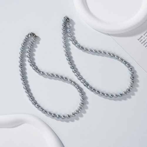 【云上叙】海水珍珠项链-多样性发其一-7mm-V26077-E（商城）