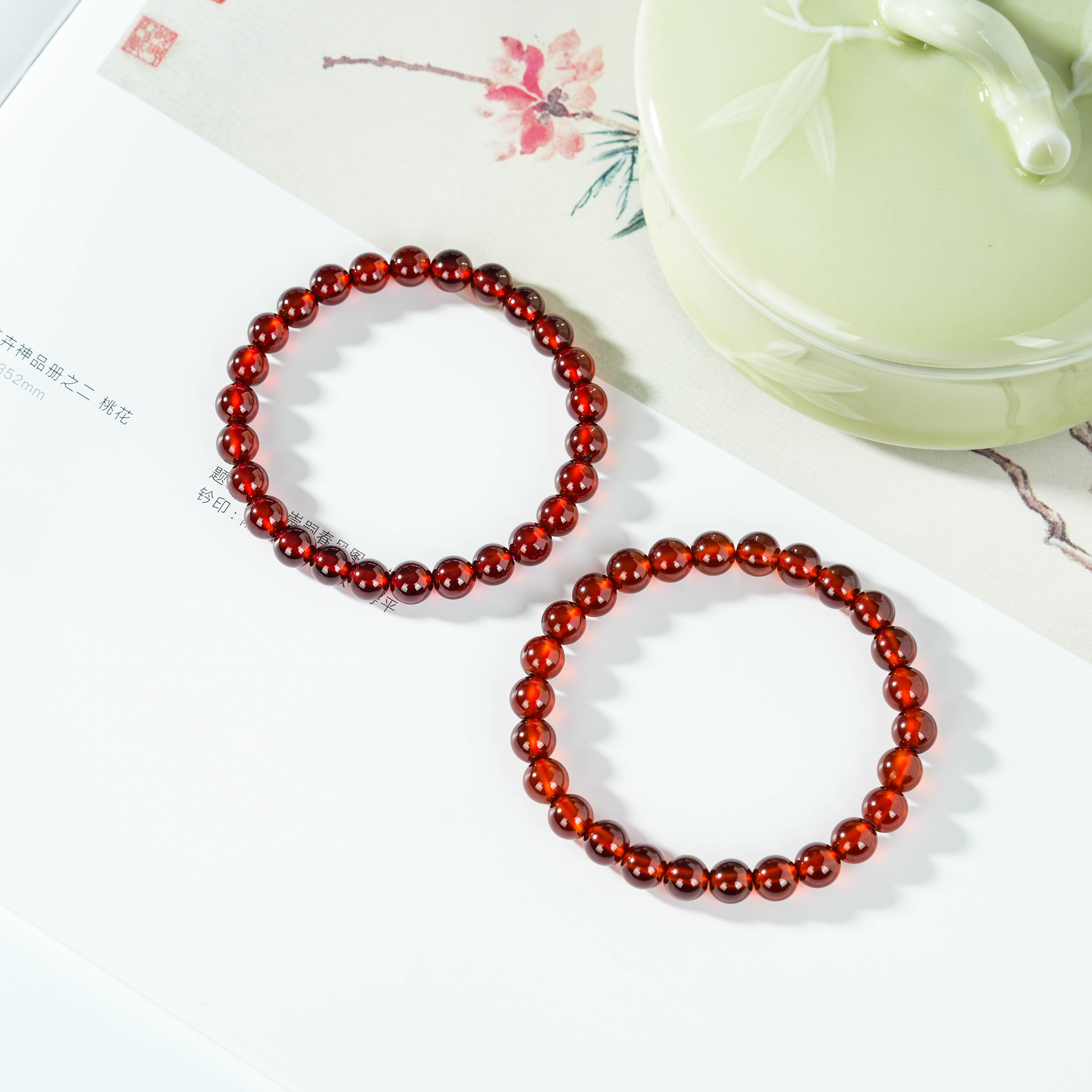 云上叙24 DS73406-橙石榴石单圈手串-多样性发其一-7mm （甄选）,饰品/流行首饰/时尚饰品新,手饰/手串,淘宝优惠券,粉丝福利购,淘宝优惠卷