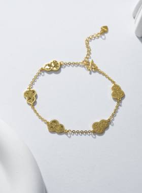 云上叙【999】足银葫芦手链-v60741-E(商城）