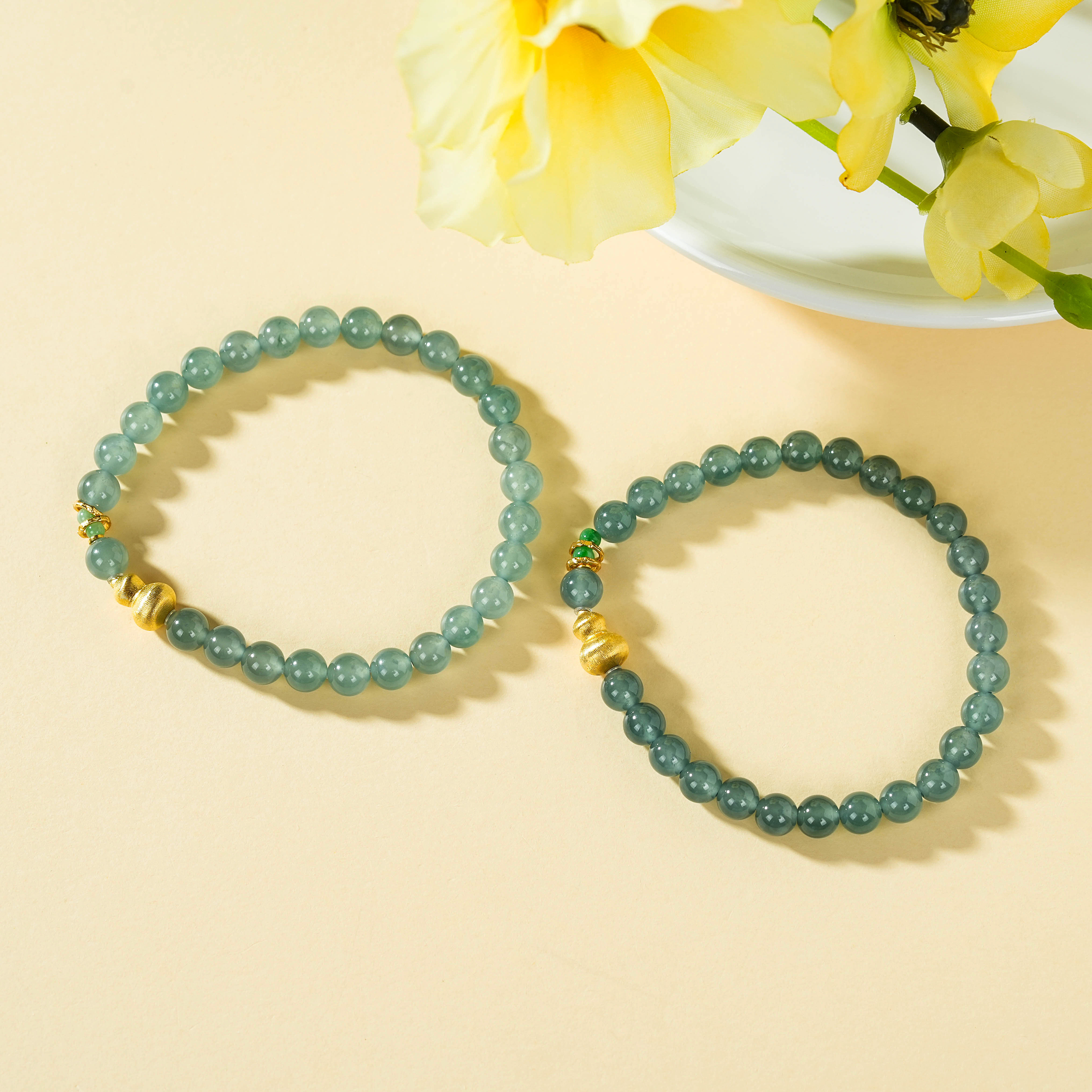 云上叙21 DS49375 翡翠DIY手串-多样性发其一-约6mm（甄选）,珠宝/钻石/翡翠,手链/手串,淘宝优惠券,粉丝福利购,淘宝优惠卷