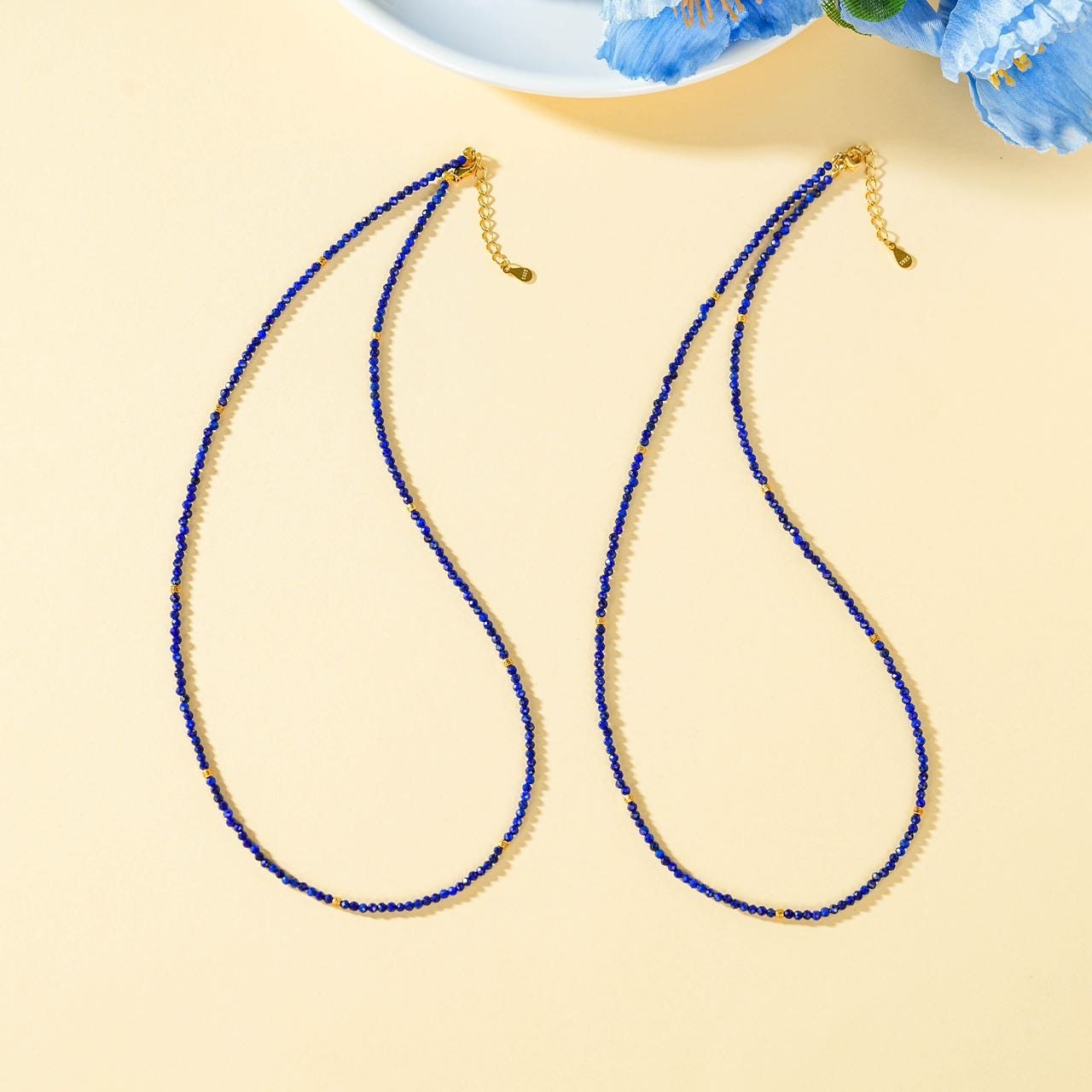 云上叙 25 DS57287-青金石DIY项链-多样性发其一-2mm（甄选）,饰品/流行首饰/时尚饰品新,颈饰,淘宝优惠券,粉丝福利购,淘宝优惠卷