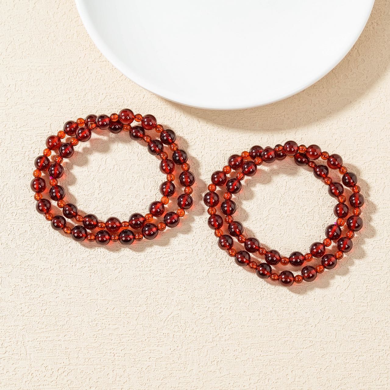 云上叙3 DS32384-石榴石多圈手串-多样性发其一-约8mm（甄选）,珠宝/钻石/翡翠,手饰,淘宝优惠券,粉丝福利购,淘宝优惠卷