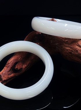 云上叙15 DS33869 和田玉手镯-多样性发一件-13x8mm （甄选）