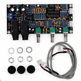 XH-M273 卡拉OK板混响板话筒放大板K歌唱歌放大板功放板DC12-24V