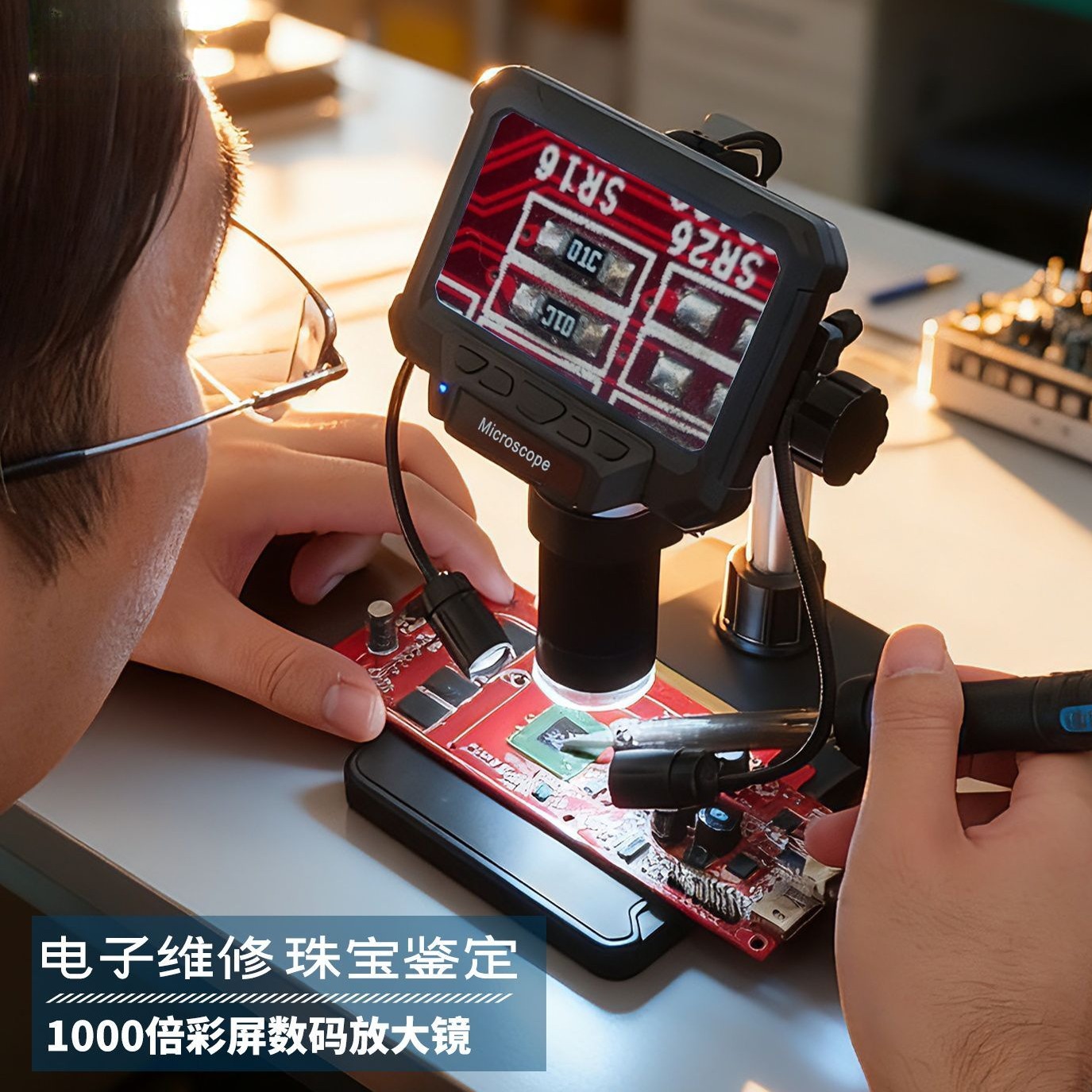 维修珠宝鉴定专用数码显微镜