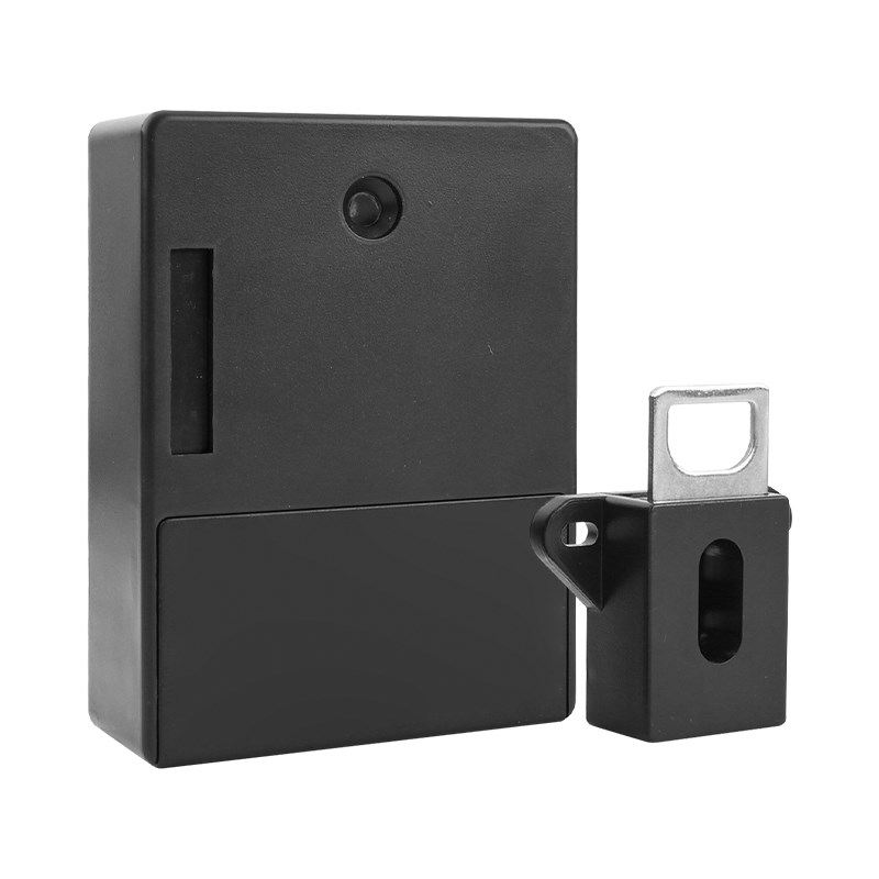 柜子锁免打孔 暗装感应衣鞋储物柜门儿童安全隐形抽屉智能电子锁